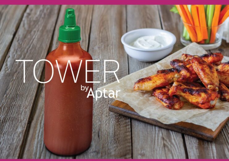 Aptar推出新的塔式翻盖关闭辣椒酱市场