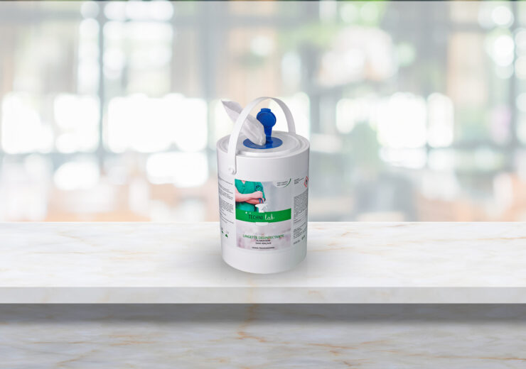 贝瑞为法国Hitam公司开发了可填充湿巾容器