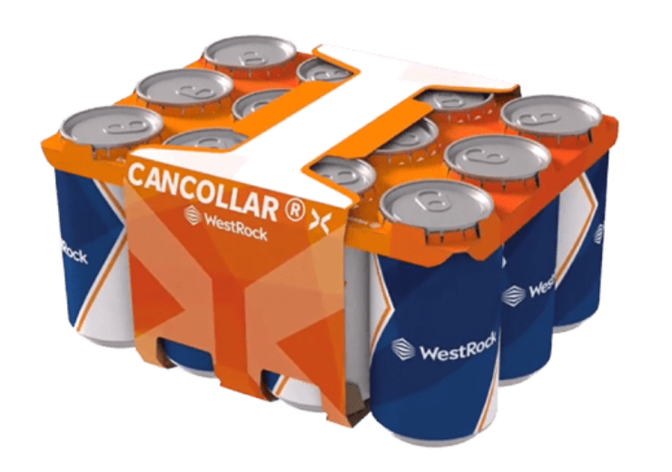 西岩推出新的可持续解决方案CanCollar X饮料包装